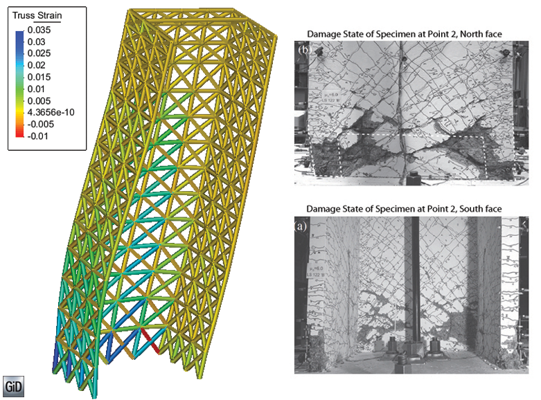 non-planar RC wall, TUB tested by Beyer et al.